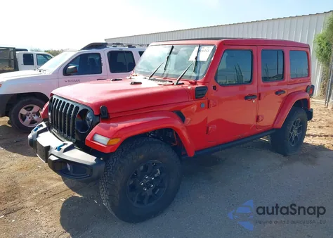 2024 Jeep Wrangler 4Xe Willys 4X4 z USA, uszkodzony, nr VIN 1C4RJXN64RW141013